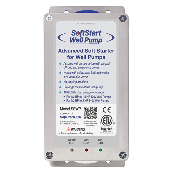 SoftStart Well Pump™ – 120V and 240V Water Well Pump Soft Start