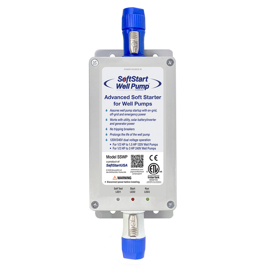 SoftStart Well Pump™ – 120V and 240V Water Well Pump Soft Start